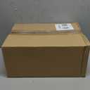 Ceramic Christmas Village Houses 5 Pcs White Houses & 9 Pcs Trees & Fake Snow Farmhouse Christmas Decorations Indoor for Home Table Mantle Fireplace