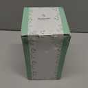 Bosmarlin Ceramic Travel Coffee Cup with Lid, 21 oz, Portable Coffee Mug for Car Cup Holder, Microwave Safe, Reactive Glaze (Forest Green)