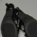 Womens Kitten Heels Open Toe Short Heels Sandals for Women Fashion Party Dress Low Heels Sandals (8, Black)