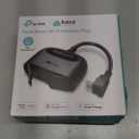 Kasa Outdoor Smart Plug, Smart Home Wi-Fi Outlet with 2 Sockets, IP64 Weather Resistance, Compatible with Alexa, Google Home & IFTTT, No Hub Required, ETL Certified(EP40), Black