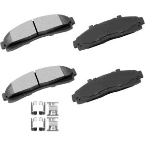 cciyu D652 Front Ceramic Brake Pads Kit - 4pcs Fit Ford Explorer, Ranger, Mazda B2300, B2500, B3000, B4000, Mercury Mountaineer