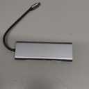 Hiearcool USB C Hub Ethernet 8-in-1, 4K@60Hz USB-C to HDMI Multiport Adapter with 1Gbps RJ45, 100W PD, 3 USB 3.0, SD/TF, Compatible for MacBook Pro/Air, Dell, Lenovo Laptops (Grey)