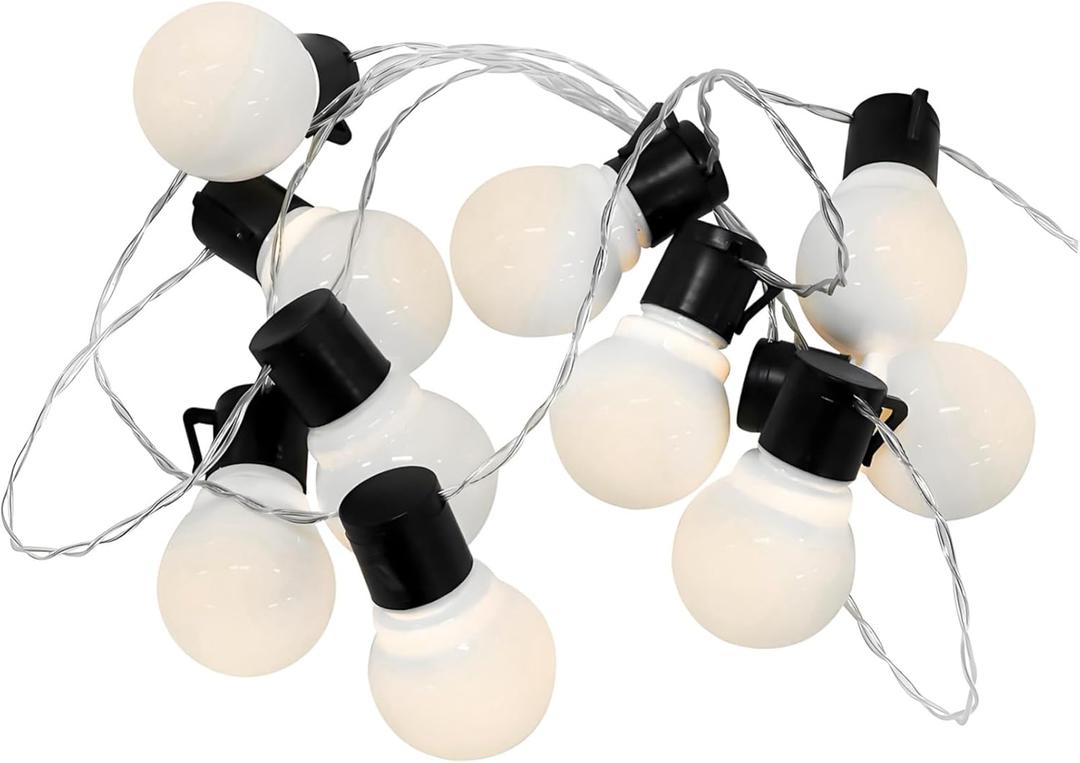 HEALLILY Solar String Lights 2.5m Waterproof Globe LED Lights for Outdoor Patio Garden and Camping Decoration 10 Bulbs HEALLILY Solar String Lights 2.5m Waterproof Globe LED Lights for Outdoor Patio Garden and Camping Decoration 10 Bulbs