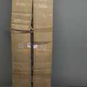 Sweetcrispy 10 Drawer Fabric Dresser Storage Tower with Bins, Tall Chest Organizer for Bedroom Closet Hallway, Steel Frame Wood Top Easy Pull Handles,Rustic Brown