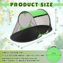2 Pcs Pop up Mosquito Tent 1 Person Foldable Camping Tent with Ground Pin Portable Waterproof Bug Net for Bed Cot Outdoor Hiking Summer Camping