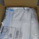 Amazon Basics Vacuum Compression Space Saving Storage Bags with Hand Pump for Clothes Packing, Jumbo, Clear, Pack of 6