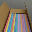 ProSource Foam Puzzle Floor Play Mat for Kids and Babies with Solid Colors, 36 or 16 Interlocking Tiles with Borders, Assorted