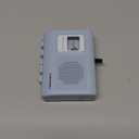 Portable Cassette Player Tape Recorder with Built-in Speaker,Microphone,Headphone Jack-, 4.57 x 3.54 x 1.38inch (Blue)