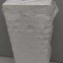 RICHER HOUSE White Floating Shelves Set of 3, Modern Bathroom Shelves Wall Mounted Shelves for Wall Decor, Over Toilet White Wall Shelves for Bathroom Bedroom, Living Room, Kitchen (2+1)