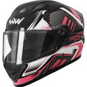 WWJ Riding Bike Safety Helmets Abs Shell Moped Street Motorbike Racing Crash Cascos para Motos Full Face Helmet Motorcycle for Men Women with Dual Visors DOT Approved Shine Pink
