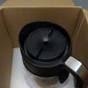 12 Cup Coffee Pot Replacement for Ninja Coffee Maker CFP101 CFP201 CFP301 CFN601 CFP250A CFP300 CFP307, Glass Carafe Replacement with Brew-Through Lid, Ninja Coffee Pot Replacement with Sturdy Handle