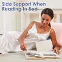 Leg Pillow for Side Sleeping, Knee Pillow for Side Sleepers,Knee Pillow, Sciatica Pain Relief, Smooth Spine Pillow for Sciatica, Back, Hip Pain Relief (Blue)-1PCS