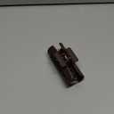 The Original Mello Hair Claw Clip Squishy Claw Clip Made in Korea Patent Pending 30021976 (Dark Brown, Medium)