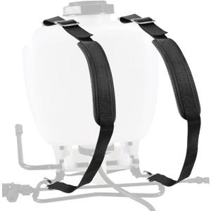 Backpack Sprayer Replacement Straps Padded Shoulder Straps for Sprayer with Alternative Hooks and Accessaries Fit Most Backpack Sprayers Including Chapin 60114, 61800, 63924, 60124 Series and More