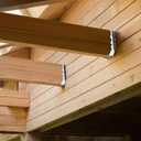 2X10 Joist Hanger 18 Gauge LU210 Galvanizing Face Mount Joist Hangers for Wood Hurricane Ties Widely Applicable Rafter Ties - 20 pk