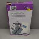 DMI Walker Tray, Rollator Tray, Mobility and Walker Accessory Tray Table Fits Most Standard Walkers, Folding with Two Cup Holders and Tool Free Assembly, 16 x 11.8 inch (Gray)