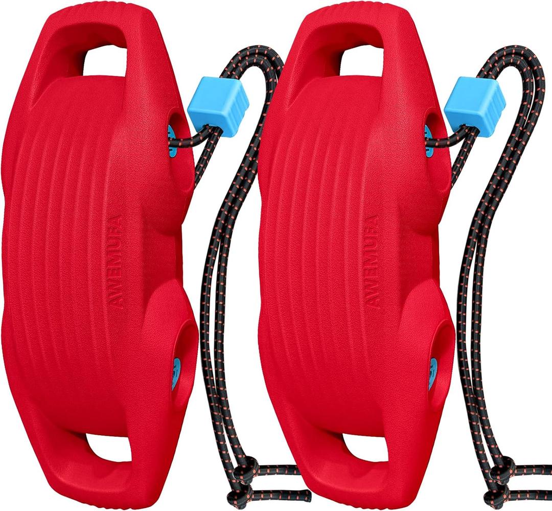 AWEMUFA Boat Fenders Easy to Install Bumper for Docking Ideal Fender for Pontoon, Bass, Jet Ski and Fishing Boats