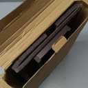 Bamboo Couch Cup Holder Arm Tray TableCouch Drink HolderSofa Cup Holder Armrest TrayAnti-Slip Foldable Arm Chair Table Tray Recliners for Drink,Cups, Snacks, Phone, Remote (Mahogany)