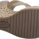 Anne Klein Women's Willa Espadrille Wedge Sandal (Beige)