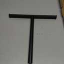 Hand Towel Stand, Stainless Steel Hand Towel Holder Rack for Bathroom Countertop, 16.5Inch Adjustable Retractable T-Shape Free Standing Hand Towel Rack for Bathroom Kitchen Countertop, Matte Black