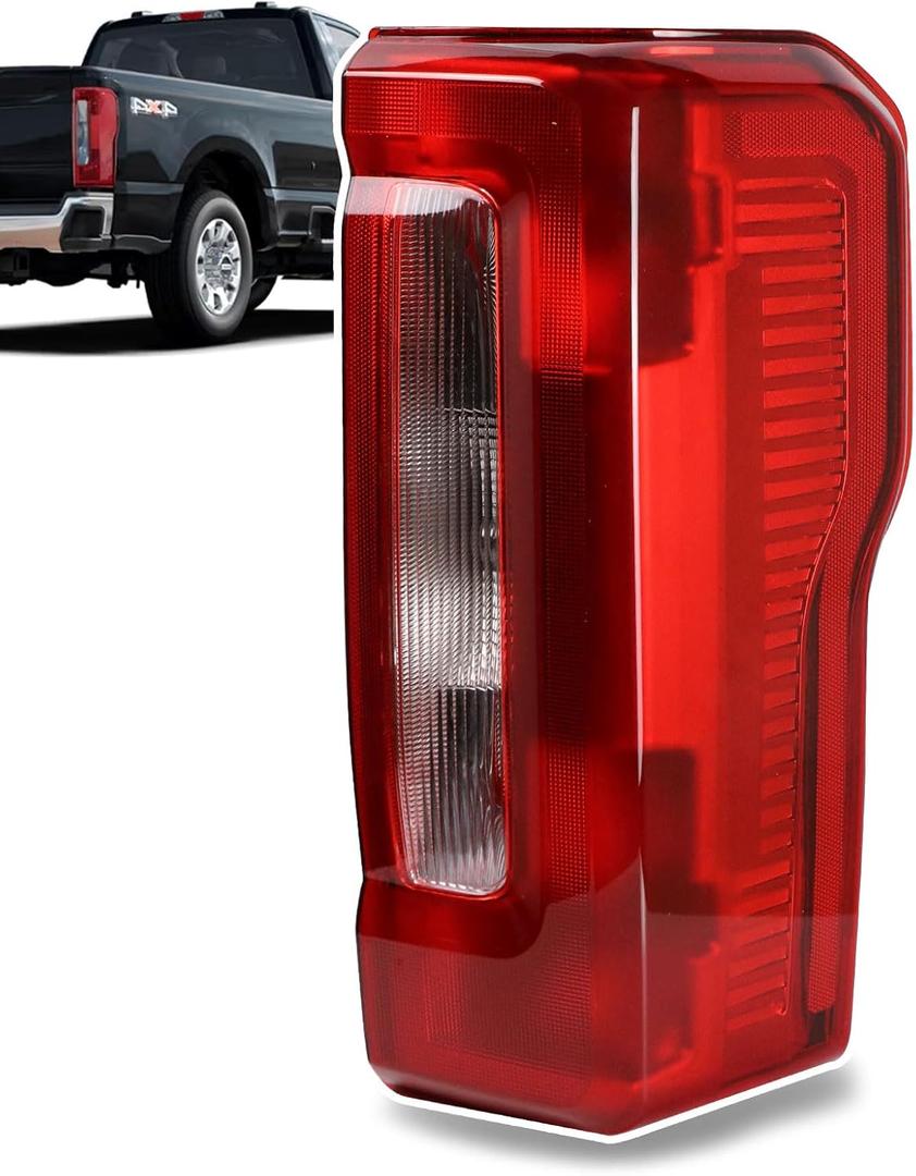 Tail Light Compatible With 2023 2024 Ford F250 F350 F450 Super Duty Rear Light Taillights Right Passenger Side Replace PC3B13B504A