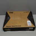 USX MOUNT Universal Speaker Stands, Height Adjustable Extend 30.0" to 39.1" for Satellite Speakers & Small Bookshelf Speakers up to 11 lbs Per Stand, 1 Pair Floor Stands for Sony Bose Polk JBL Yamaha