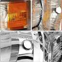 Front Headlight Assembly For 2007-2013 Chevy Silverado 1500 & 2007-2014 Chevy Silverado 2500 3500 Pickup - Replacement Headlamp, Front Bumper Lights