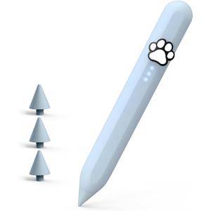 Kid-Friendly Stylus Pen for iPad(2018-2025), Fast Charge Kids Active Pencil with Tilt Sensitivity & Palm Rejection for iPad 11/10/9/8/7/6, Air 7/6/5/4/3/M3/M2, Pro 13"/12.9"/11"/M4, Mini 7/6/5, Bule