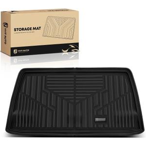 YHTAUTO Trunk Mat Compatible with Honda Odyssey 2018-2026, TPE Floor Liners All-Weather Protection Custom Fit, Cargo Mat Trunk Mat, Black