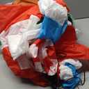 DeHasion 2 Packs 6ft Christmas Inflatable Santa and Gingerbread Man on Gift Box Christmas Blow Up Decor for Outdor/Home/Lawn/Yard Decoration