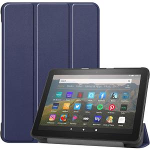 Tablet Case Fits 8 inch Tablet 2022/2020,[Sleep/Wake] Slim Soft TPU Back Smart Magnetic Stand Protective Cover Cases,(Incompatible with iPad Samsung).Navy Blue