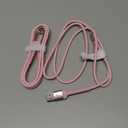 iPhone Charger Cable 3FT 2Pack, USB to Lightning Cable Extra Durable Braided, [Apple MFi Certified] iPhone Charging Cord USB A to Lightning Cable for iPhone 14 13 12 11 8 7 Pro Max and More (Pink)