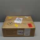 Furnulem Night Stand with Charging Station, Black Nightstand with Drawers and Led Light, Tall Dresser for Bedroom, Bedside Table with Fabric Storage Bins, Metal Frame, Wood Furniture