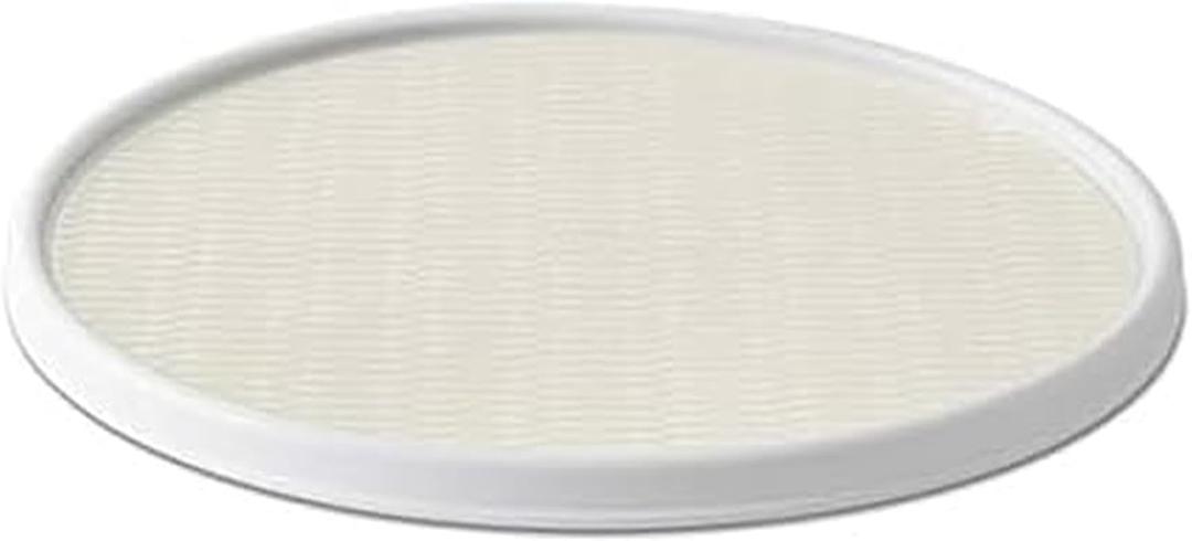Copco Basics Non-Skid Turntable, 18-Inch, Cream