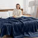 Electric Blanket Queen Size Heated Blanket 90''X84'' - Fleece Heating Blankets Washable with 5 Heating Level & 10 Hour Auto Off Dual Zone Control Heated Blankets for Winter, Great Gift Ideas