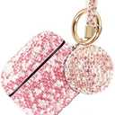 Luxurious Diamond AirPods 3rd Generation case,Protective Bling Rhinestone AirPod 3 Charging Case Cover, Bling Airpod Gen 3 Case Gift for Women (Pink)