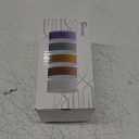 30AWG Tinned Copper Silicone Hook Up Wire 600V Stranded Electrical Cable for DIY Electronics & Electrical Projects (Box-1) (Silicone wire Box1=Red+Blue+Green+Yellow+Black)