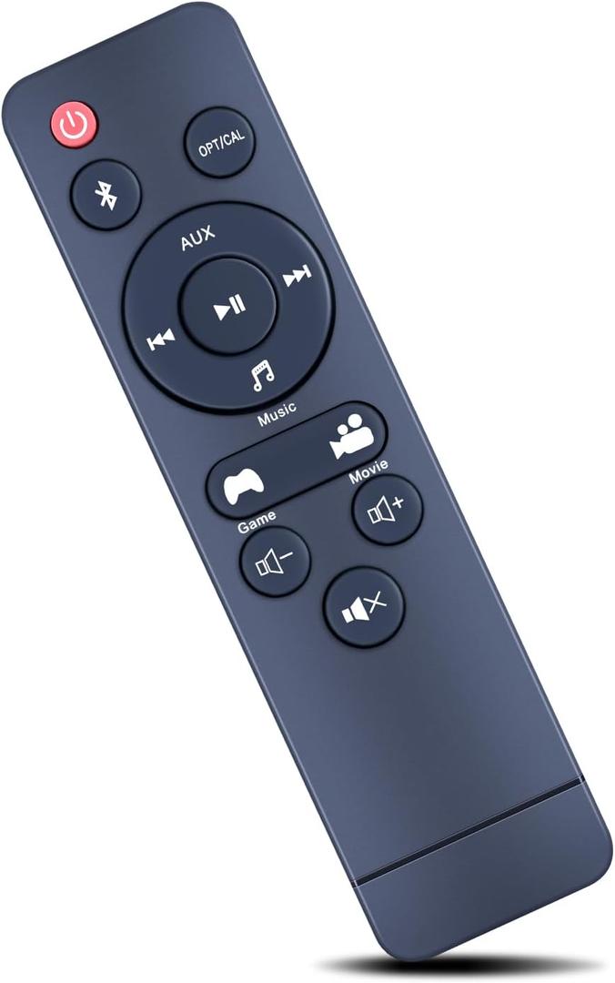 Replacement Remote Control for ONN Sound Bar Speaker System TT-SK023 16020442852 ONA18SB001 100020788 100024204 100024201 100019624 100008045 100002635, for All Series of SAKOBS Sound Bar