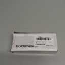 goldenwarm 3pack Satin Nickel Brushed Door Hinges 4 Inch Self Closing Spring Door Hinge with Square & 5/8" Radius Corners - Adjustable Door Closing, Residential & Heavy-Duty Hardware