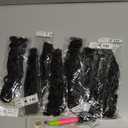 Eerya Goddess Box Braids Crochet Hair 10 Inch 8 Packs Pre-looped Bohemian Crochet Boho Box Braids With Curly Ends Synthetic Hair Extensions 3X Crochet Braids Hair for Women (10 inch, #1B)