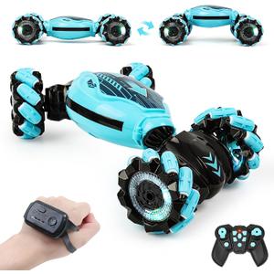 GILI Gesture Sensing RC Stunt Car for Boys Age 6-12, Hand Controlled Double Sided Twist Car for Indoor Outdoor, 4WD Remote Control Vehicle, Best Birthday Gifts for Kids 7 8 9 10 11