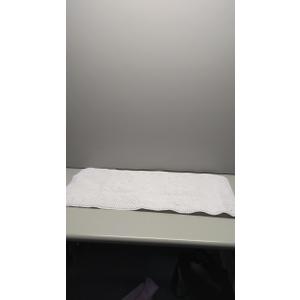 Bathtub Mat Non Slip, Bath Mat for Tub Non Slip, Tub Mat Extra Large 36 x 17 in, Bathtub Mat with Suction Cups & Drain Holes, Soft Foam, Machine Washable, White