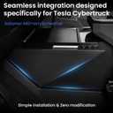 Car Refrigerator for Tesla Cybertruck, 18L Center Console Car Fridge with Rapid Cooling (21~68), Tesla Cybertruck Freezer Compressor Electric Cooler for Outdoor Camping Road Trip