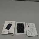 2026 Wallet Tracker Card (iOS and Android) Slim Tracking Card, 6-12 Years Battery Bluetooth Smart Card, Work with Apple Find My & Google Find Hub, GPS Locator for Luggage, Passports, Keys, Backpack (BLACK)