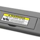 Ezzy Auto Gray Left Driver Side Sun Visor for Honda Civic 2006 2007 2008 2009 2010 2011 EX LX Sedan SI Coupe 83280-SNA-A01ZA