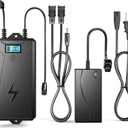 Battery Pack for Reclining Furniture,2500mAh Recliner Battery Packs Rechargeable 2 Pin, Universal Wireless Batteries for Reclining Furniture with Charger for Electric Recliner,Sofa,Couch,Lift Chair