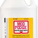 Mod Podge CS11304 Waterbase Sealer, Glue and Finish, 128 oz, Matte