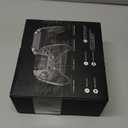 ManbaOne Interactive Screen Wireless Gaming Controller for PC/Switch/Switch 2/iOS/Android,Hall Effect Stick & Trigger,RGB Lighting,Remappable Buttons,1800mAh with Charging Dock (Black)