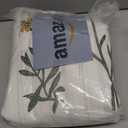 Bedsure Duvet Cover Queen Size - Reversible Cute Floral Duvet Cover Set with Zipper Closure, 3 Pieces White Bedding Set with 8 Corner Ties and 2 Pillow Shams 20"x26" (03 - Coconut White (No Comforter))