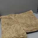 Amazon.com: H.VERSAILTEX Ultra Soft Texture Chenille Plush Bath Rugs Floor Mats, Hand Tufted Bath Rug Non Slip Microfiber Door Mat for Kitchen/Entryway/Living Room, 32 by 20 inches, Beige : Home & Kitchen